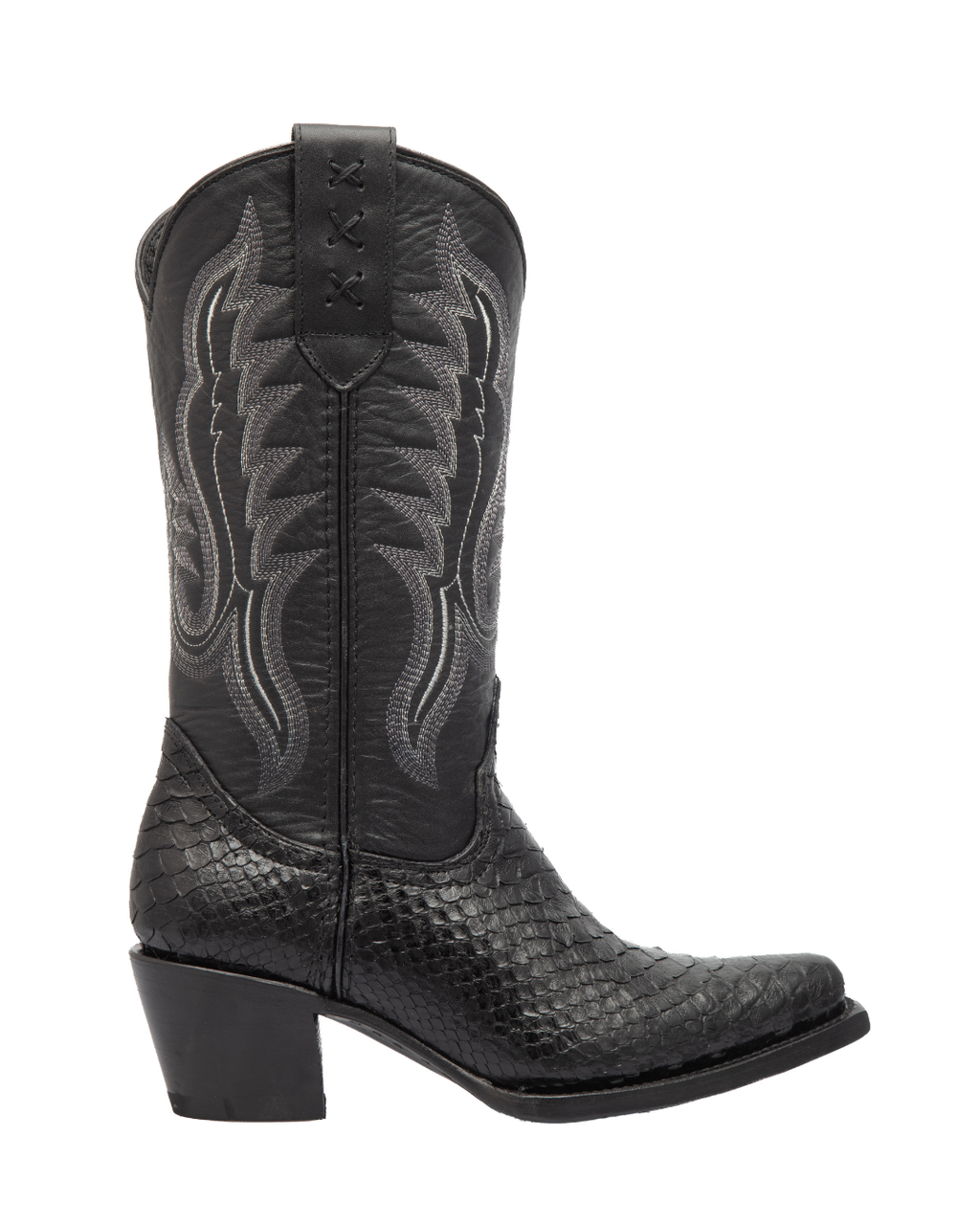 Python Negro punta X
