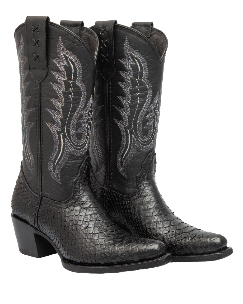 Python Negro punta X