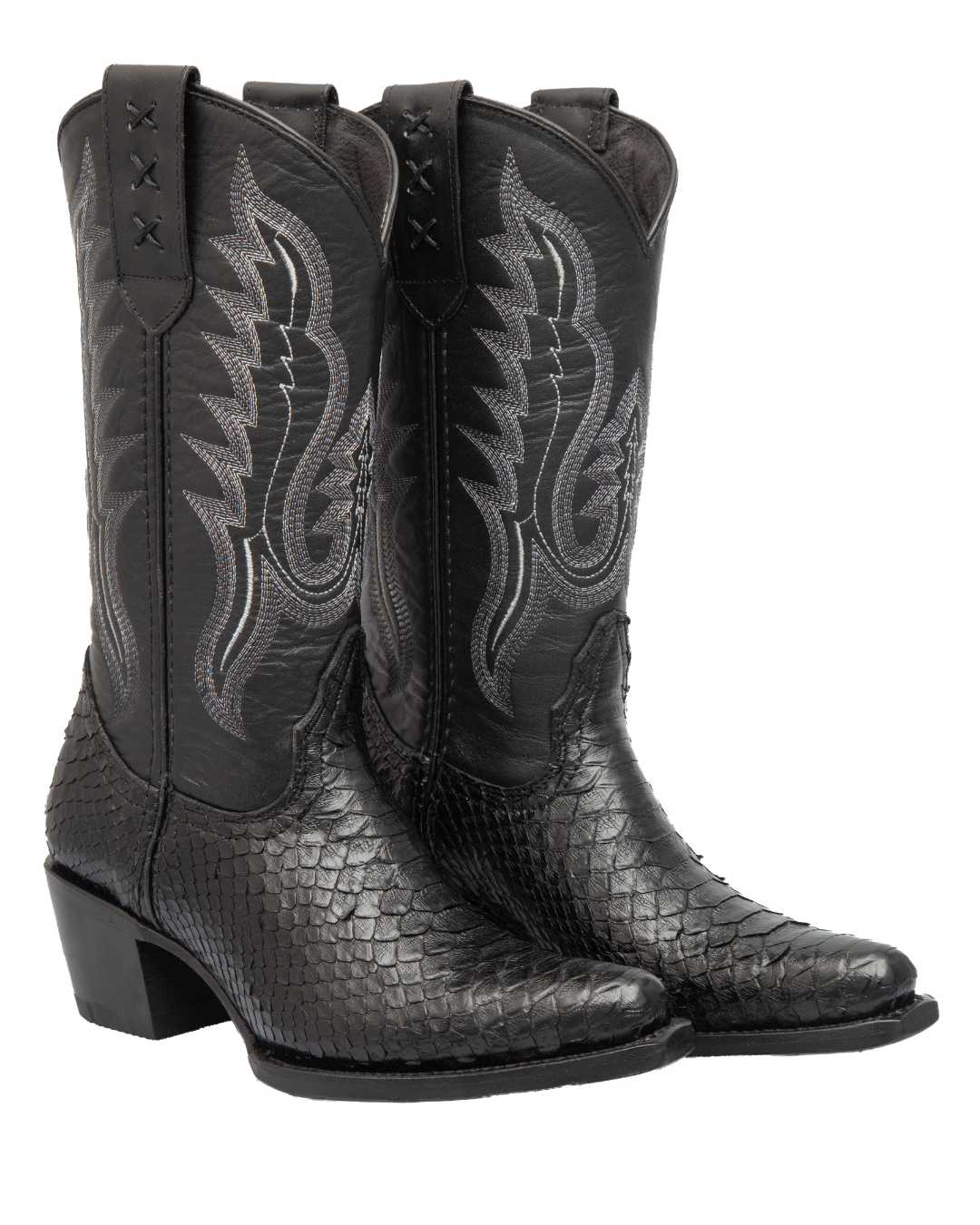 Python Negro punta X