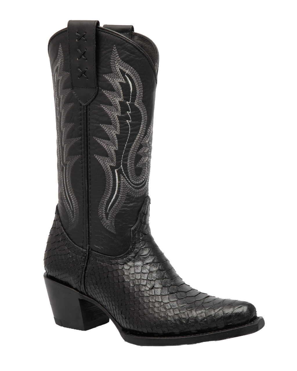 Python Negro punta X