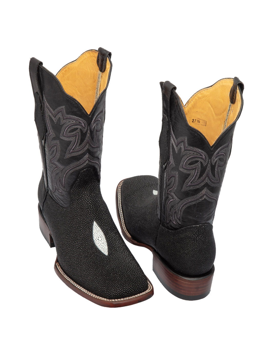 Mantarraya Macho Full Negro Rodeo Texana