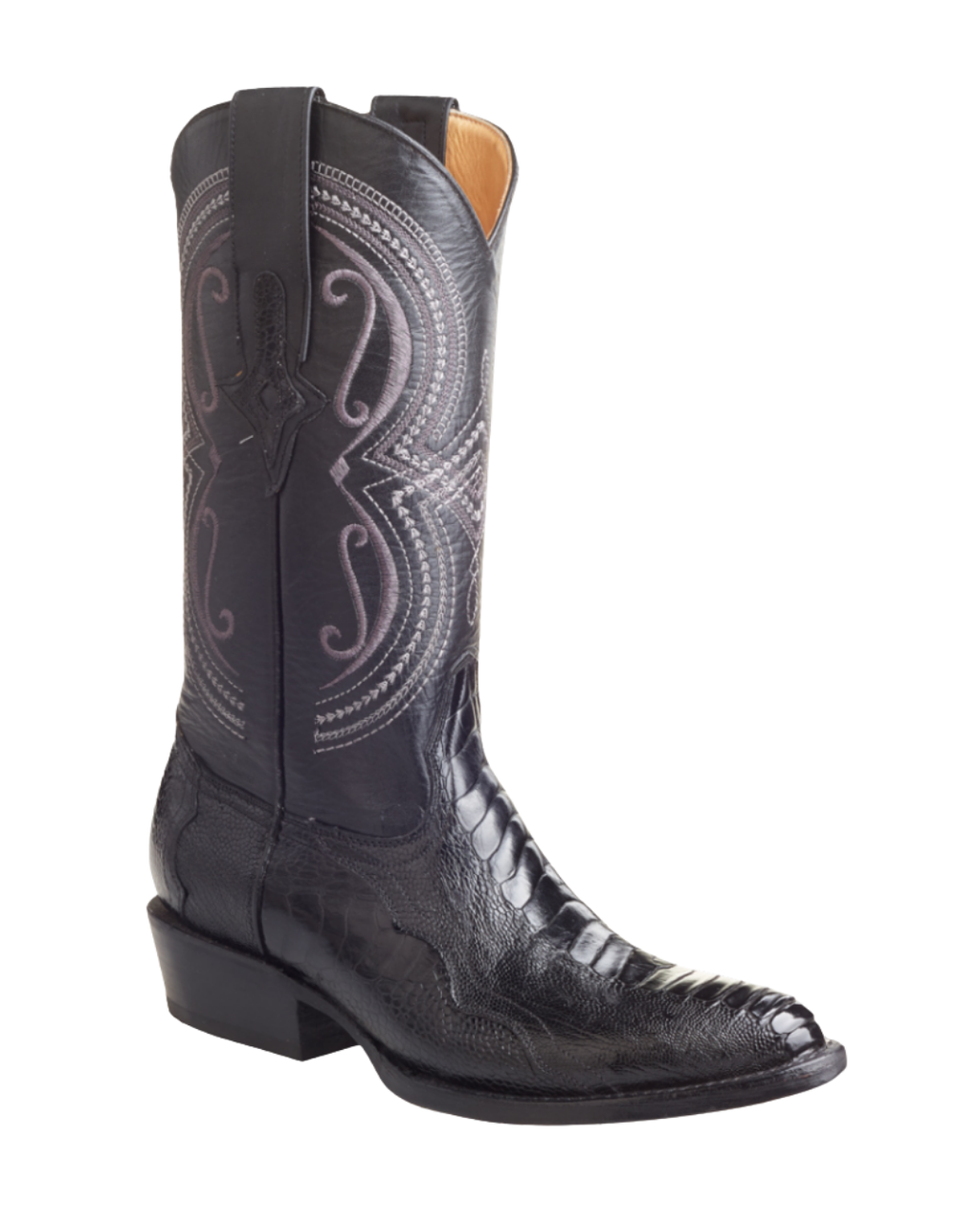 Pata de Avestruz Negro Oval