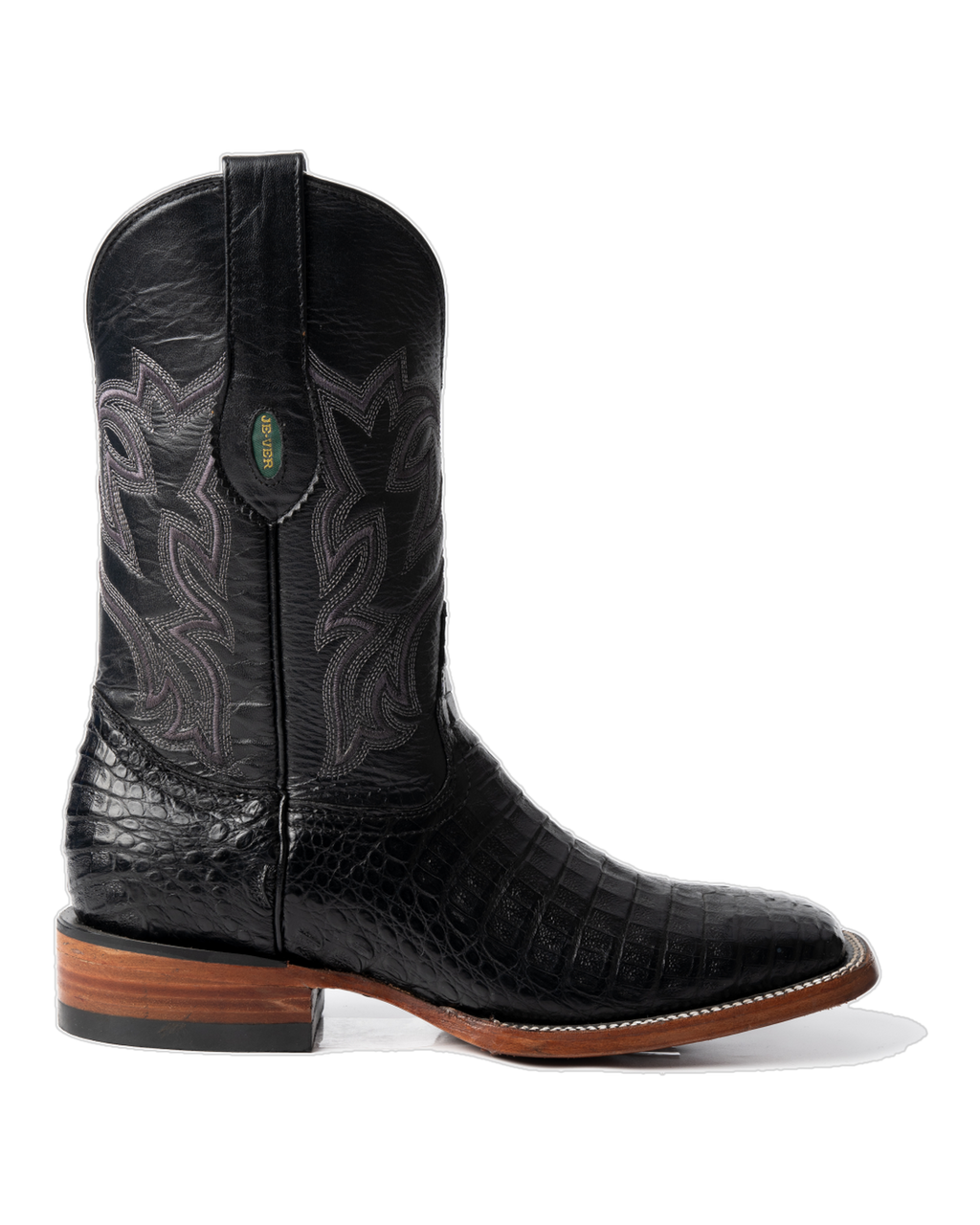 Cocodrilo Belly Negro Rodeo Texana