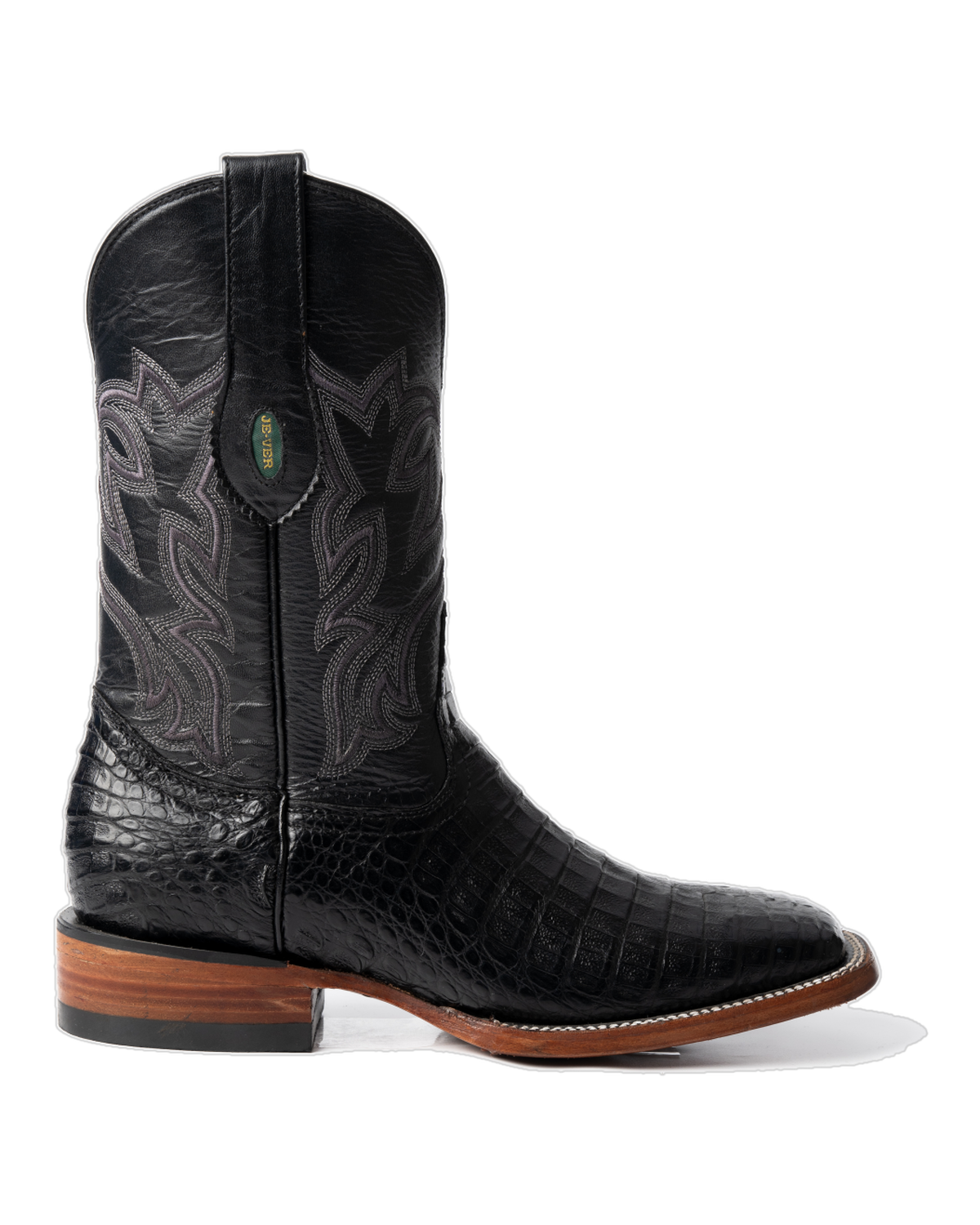 Cocodrilo Belly Negro Rodeo Texana